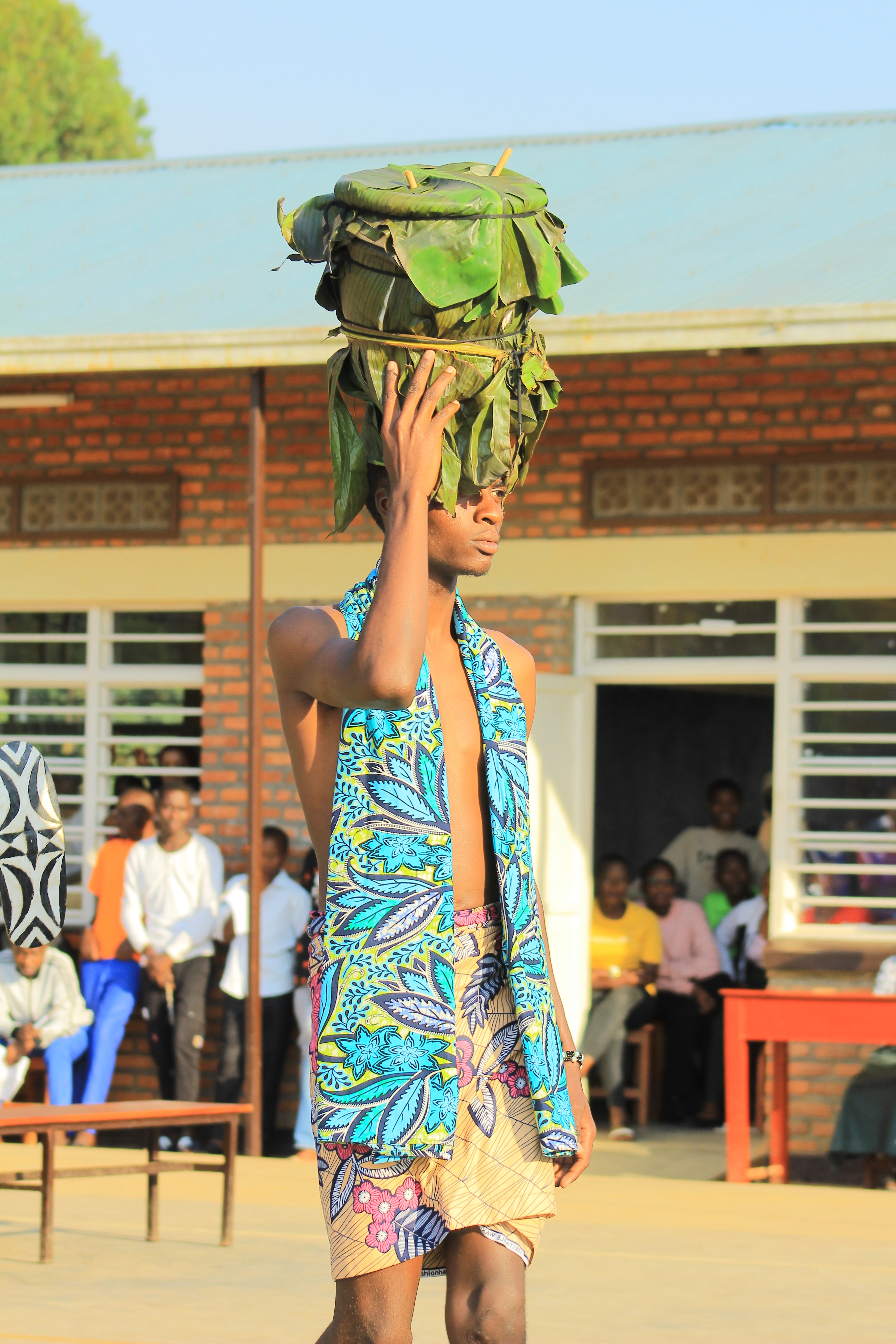 A collection of student-designed garments